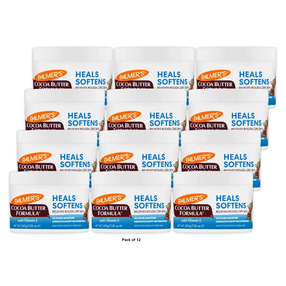 Palmer's Cocoa Butter Formula Daily Skin Therapy Solid Jar - 7.25oz 7.3 Oz (Pack of 12)
