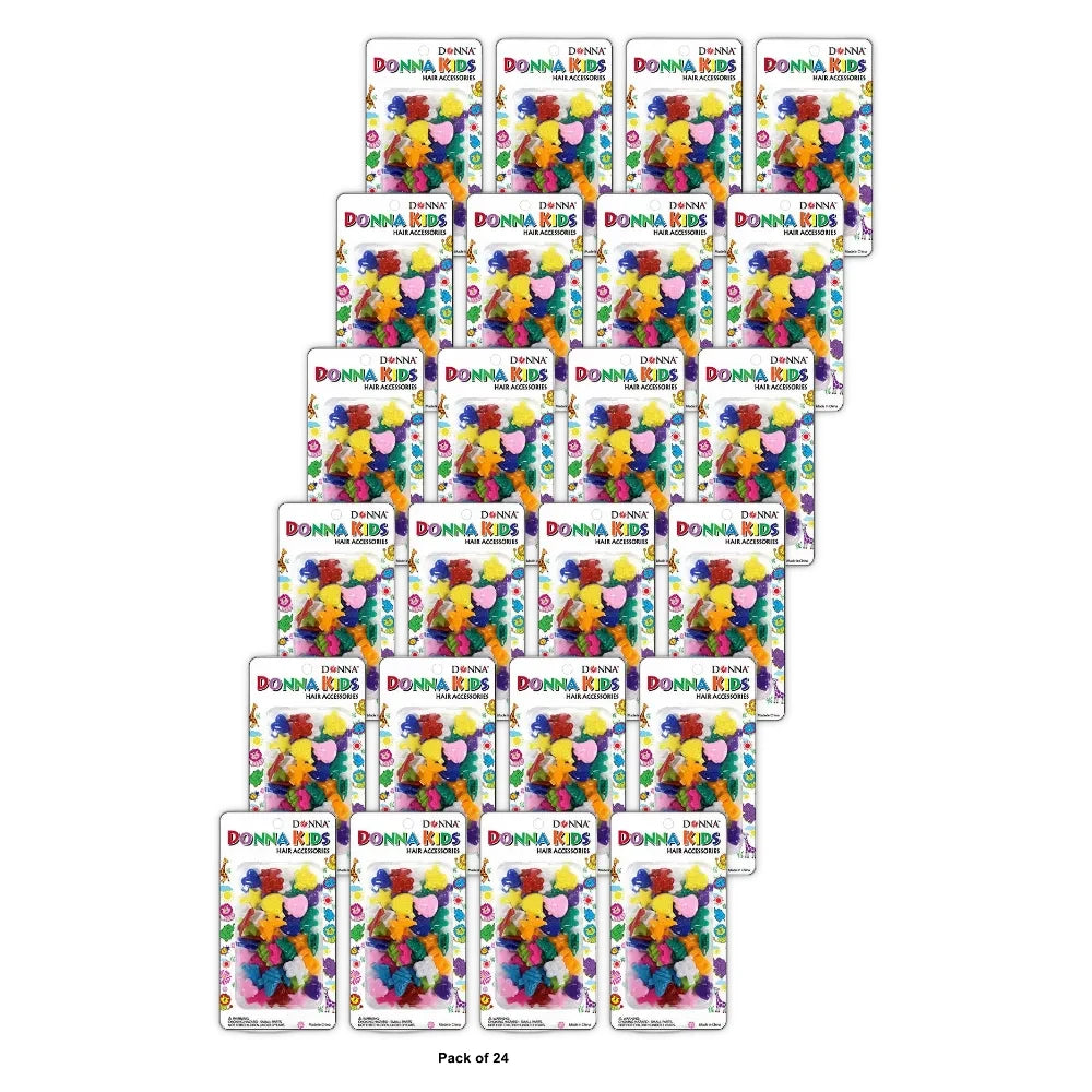 Donna Collection Kids Barrettes 36 Count nan (Pack of 24)