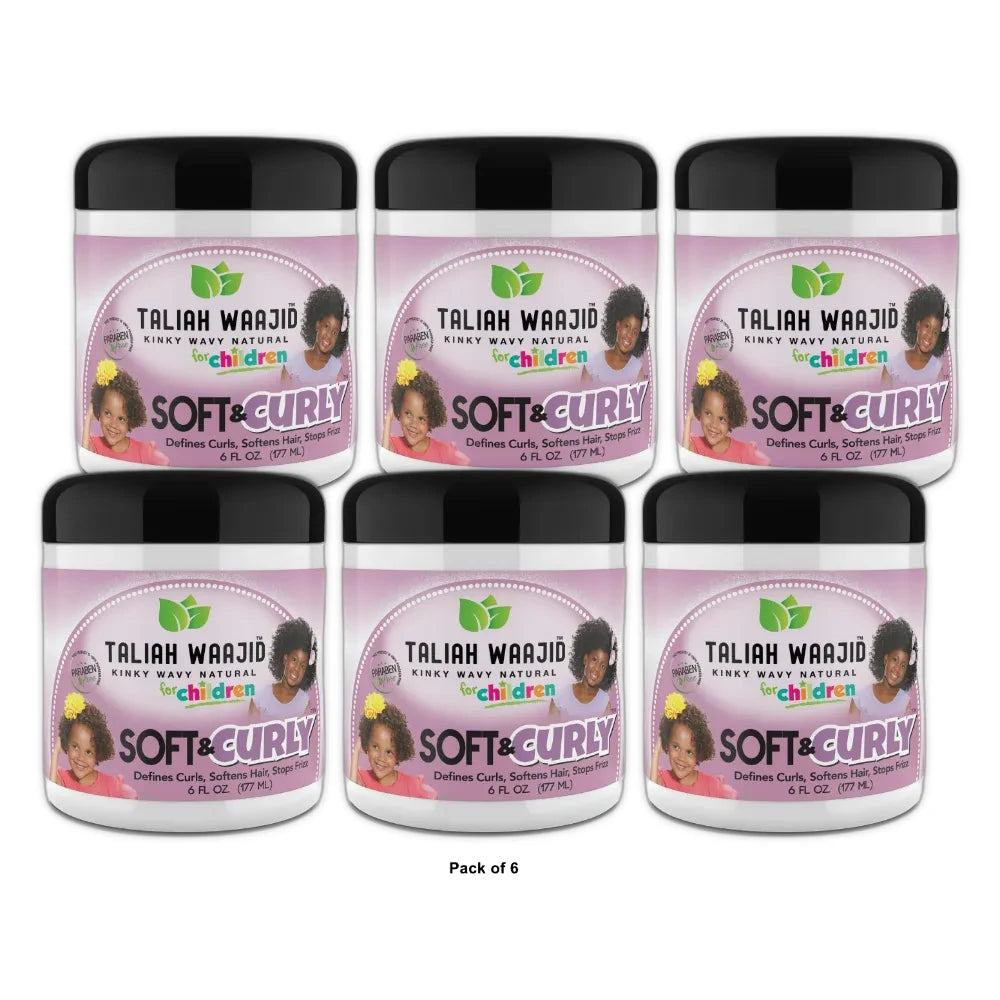 Taliah Waajid Soft & Curly - 6oz 6 Fl. Oz (Pack of 6)