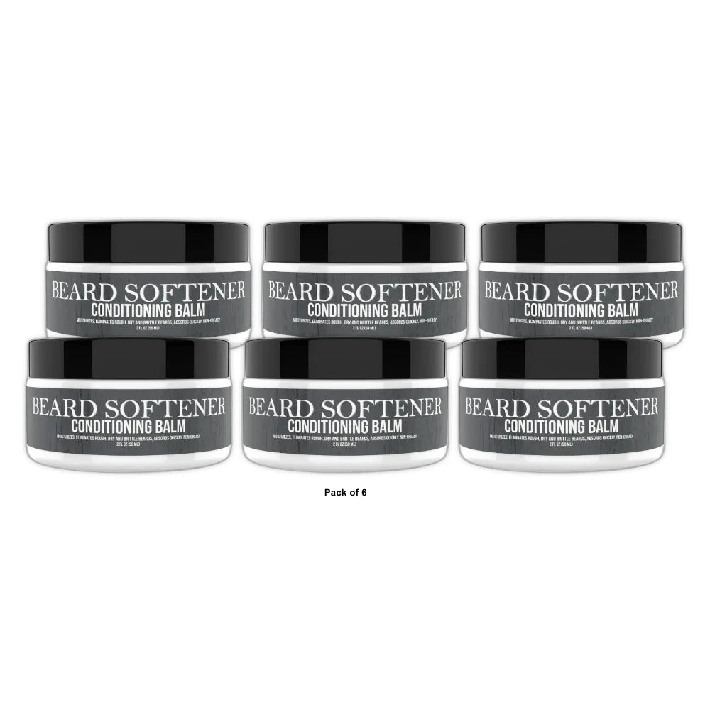 Uncle Jimmy Beard Softener 2 Oz. Conditioning Balm 2 Fl. Oz (Pack of 6)