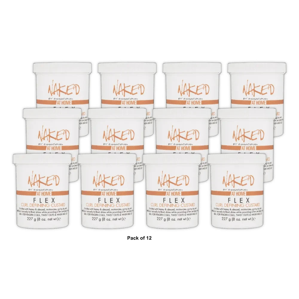Naked Flex Curl Defining Custurd 8 Oz 8 Oz (Pack of 12)