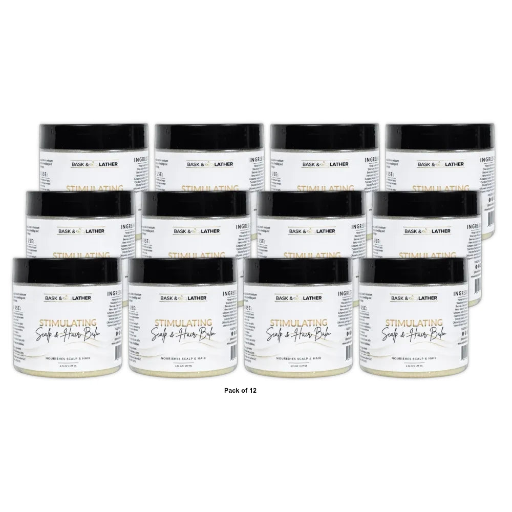 BALM- Stimulating Scalp and Hair Balm 6Fl.Oz (Pack of 6)