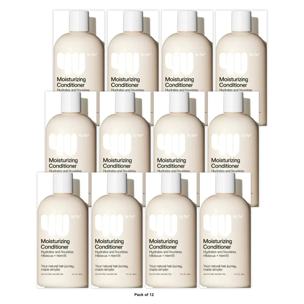 4U by Tia Moisturizing Conditioner - 13oz 13 Fl. Oz (Pack of 12)