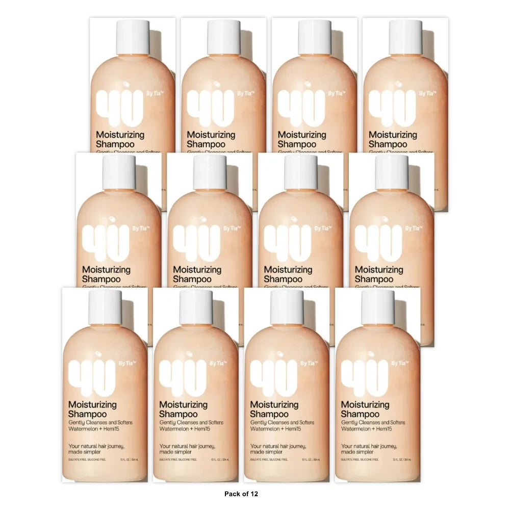 4U by Tia Moisturizing Shampoo - 13oz 6 Oz (Pack of 12)