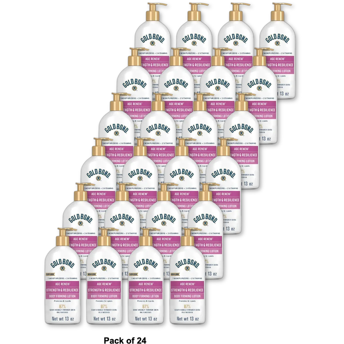 Gold Bond Ultimate Skin Therapy Lotion Strength And Resilience 13Oz (Pack of 24)
