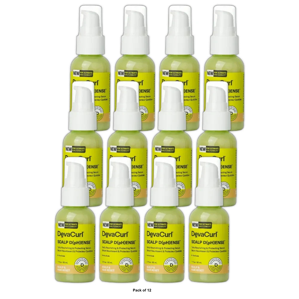 DevaCurl Scalp D(pH) ense Daily Nourishing & Protecting Serum 1.7 Fl. Oz (Pack of 12)