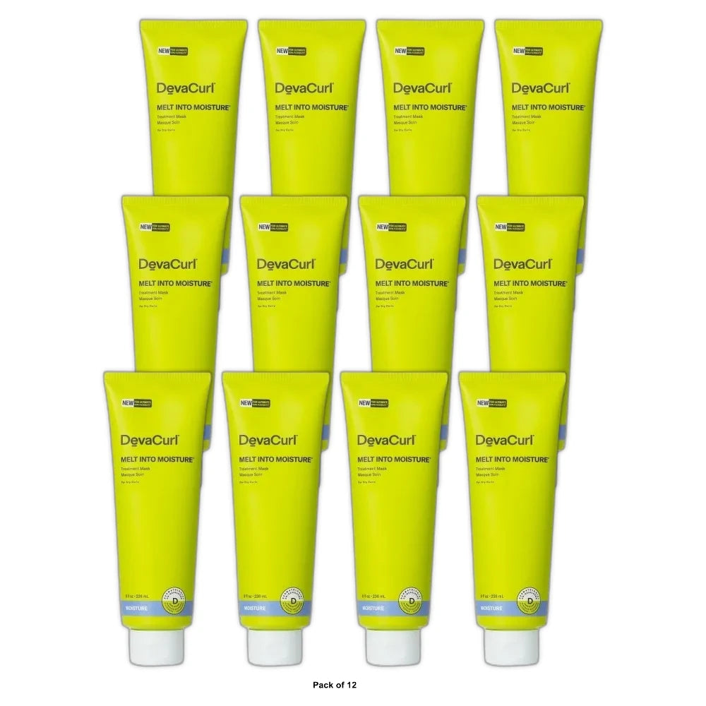 DevaCurl Melt Into Moisture Treatment Mask 8 Fl. Oz (Pack of 12)