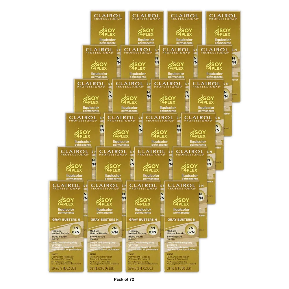 Clairol Soy4plex Liquicolor Permanent Hair Color - 5AA/36D Lightest Ultra Cool B 2 Fl. Oz (Pack of 72)