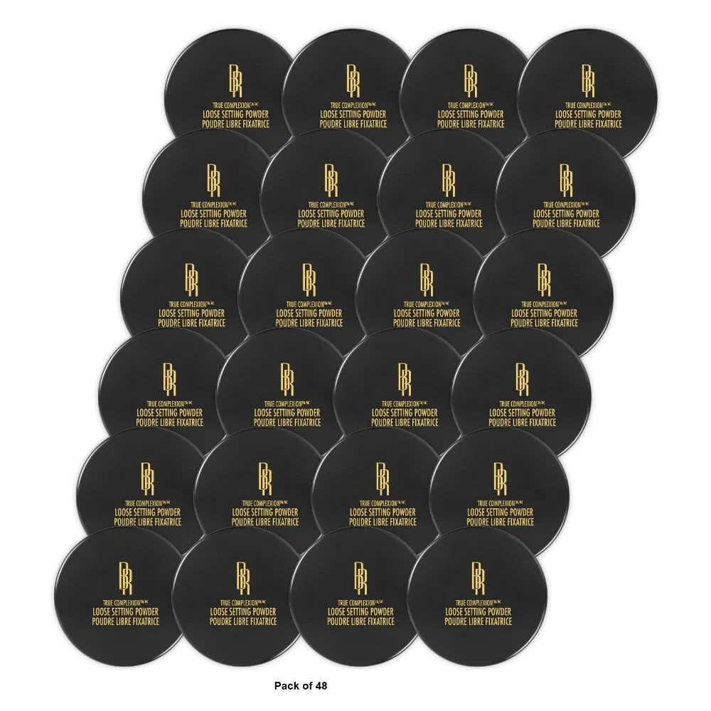 Black Radiance True Complexion Loose Setting Powder, Banana, 15 Gram (B0784G54FT (Pack of 48)