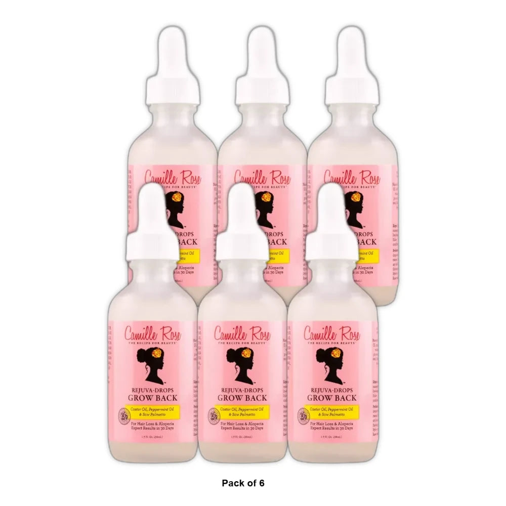 Camille Rose Grow Back Drops - 1.9 fl oz (Pack of 6)