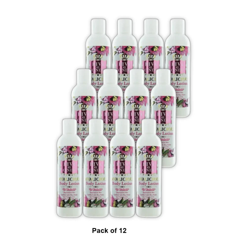 Diva By Cindy Divalicious Body Lotion 8.0 fl. oz. (Pack of 12)