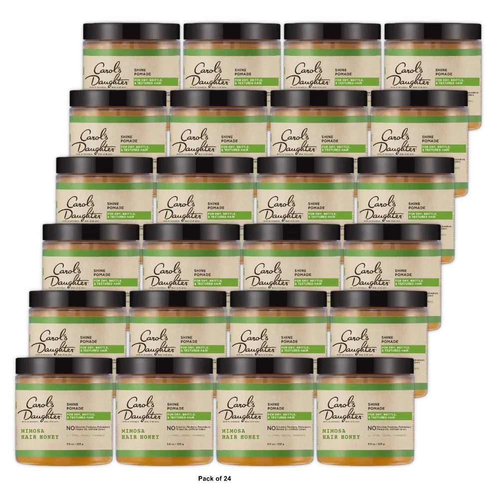 Carol's Daughter Mimosa Hair Honey Moisturizing Shine Enhancing Curly Hair Pomade, 8 Oz (Pack of 24)