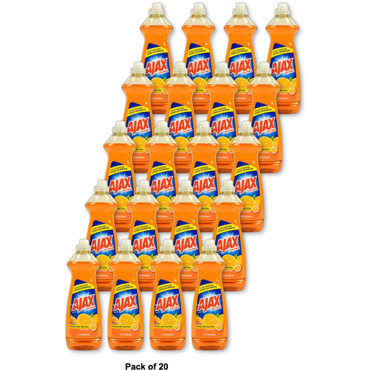 Ajax Dish Liquid Orange 12.4Oz (Pack of 20)