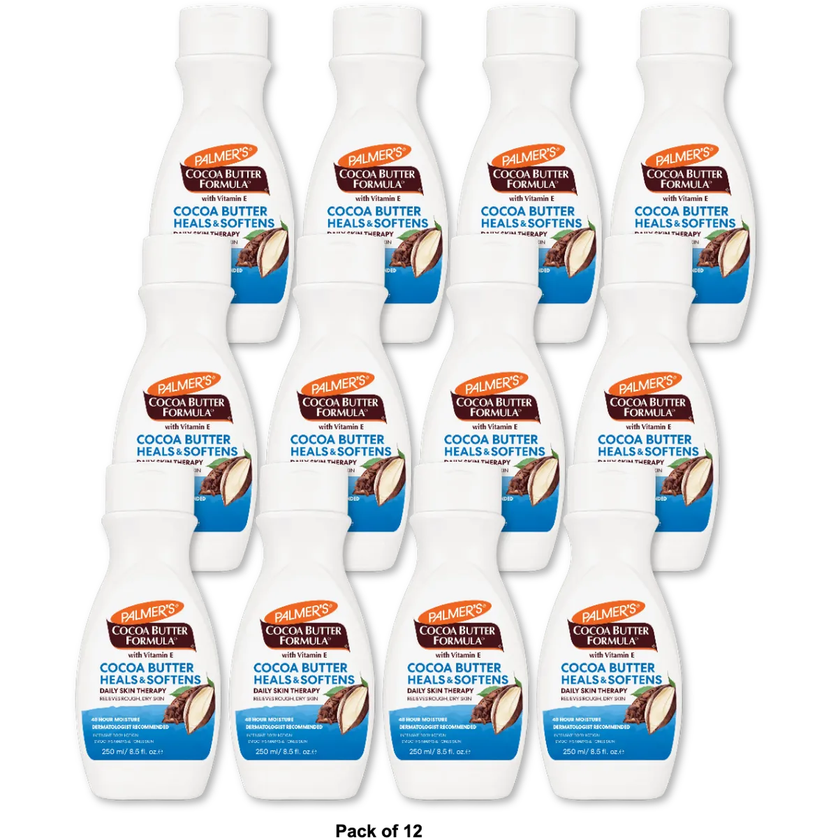 Palmers Cocoa Butter Formula Moisture Enriched Lotion With Vitamin E 8.5Oz (Pack of 12)