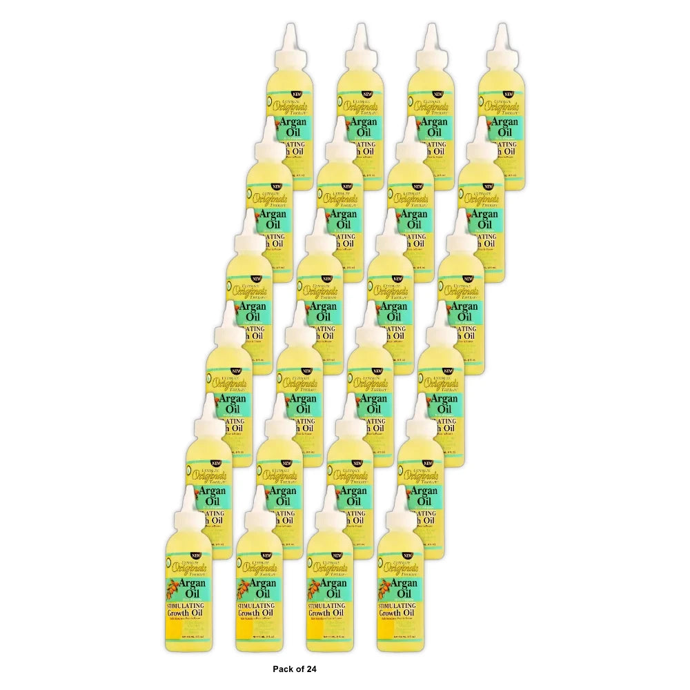 Africa s Best - Ultimate Originals Therapy Argan Oil Stimulating Growth Oil 4. Oz (Pack of 24)