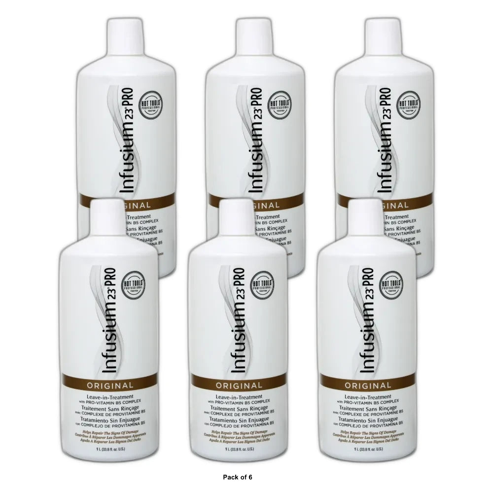 INFUSIUM 23 Orginal Formula Pro-Vitamin Leave-In Hair Treatment 33.8 oz (Pack of 6)