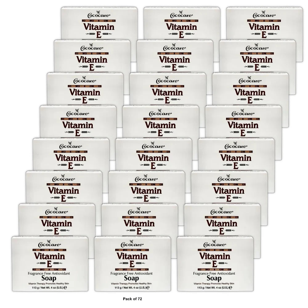 Cococare Vitamin E Soap 4 oz (Pack of 72)