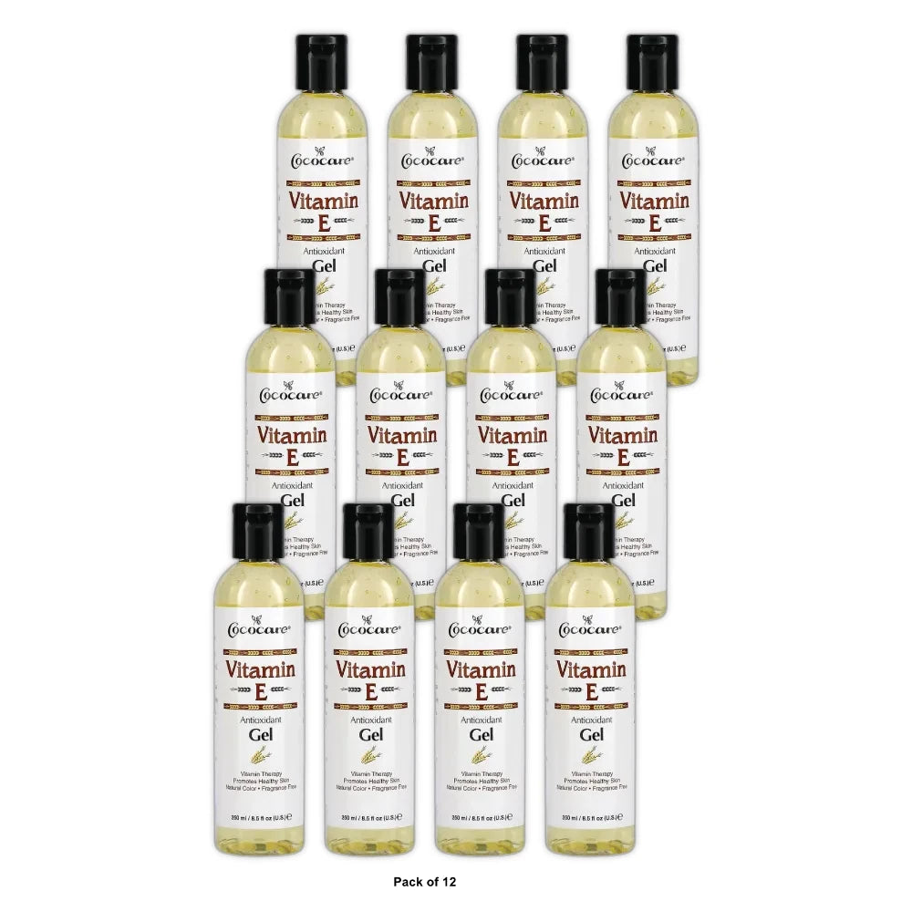 Cococare Face Moisturizers Vitamin E Antioxidant Gel 8.5. Oz (Pack of 12)
