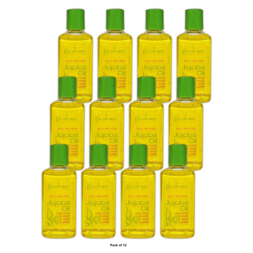 Cococare 100% Natural Jojoba Oil 2 oz (Pack of 12)