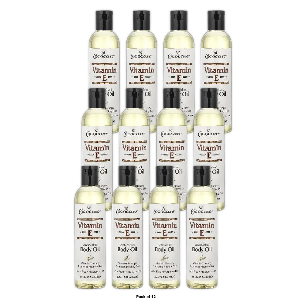 Cococare Body Oil Vit E Fz 8.5. Oz (Pack of 12)