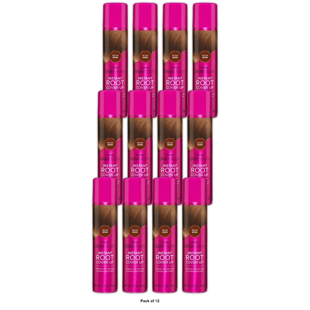 EVERPRO Gray Away - Medium Brown - 2.5oz (Pack of 12)