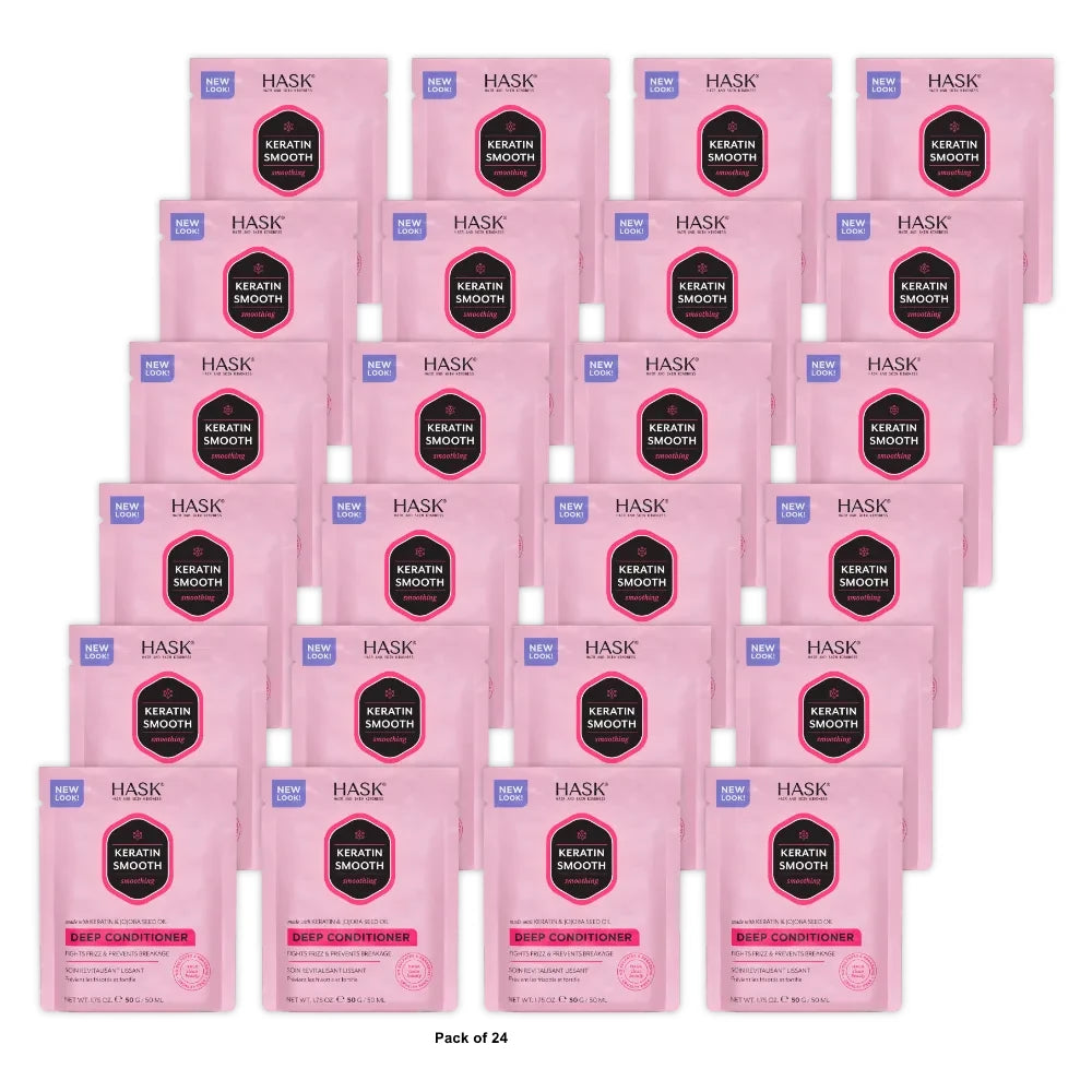 Hask Pks Keratin Protein Condition (12 Pieces) Display 1.75 Oz (Pack of 24)