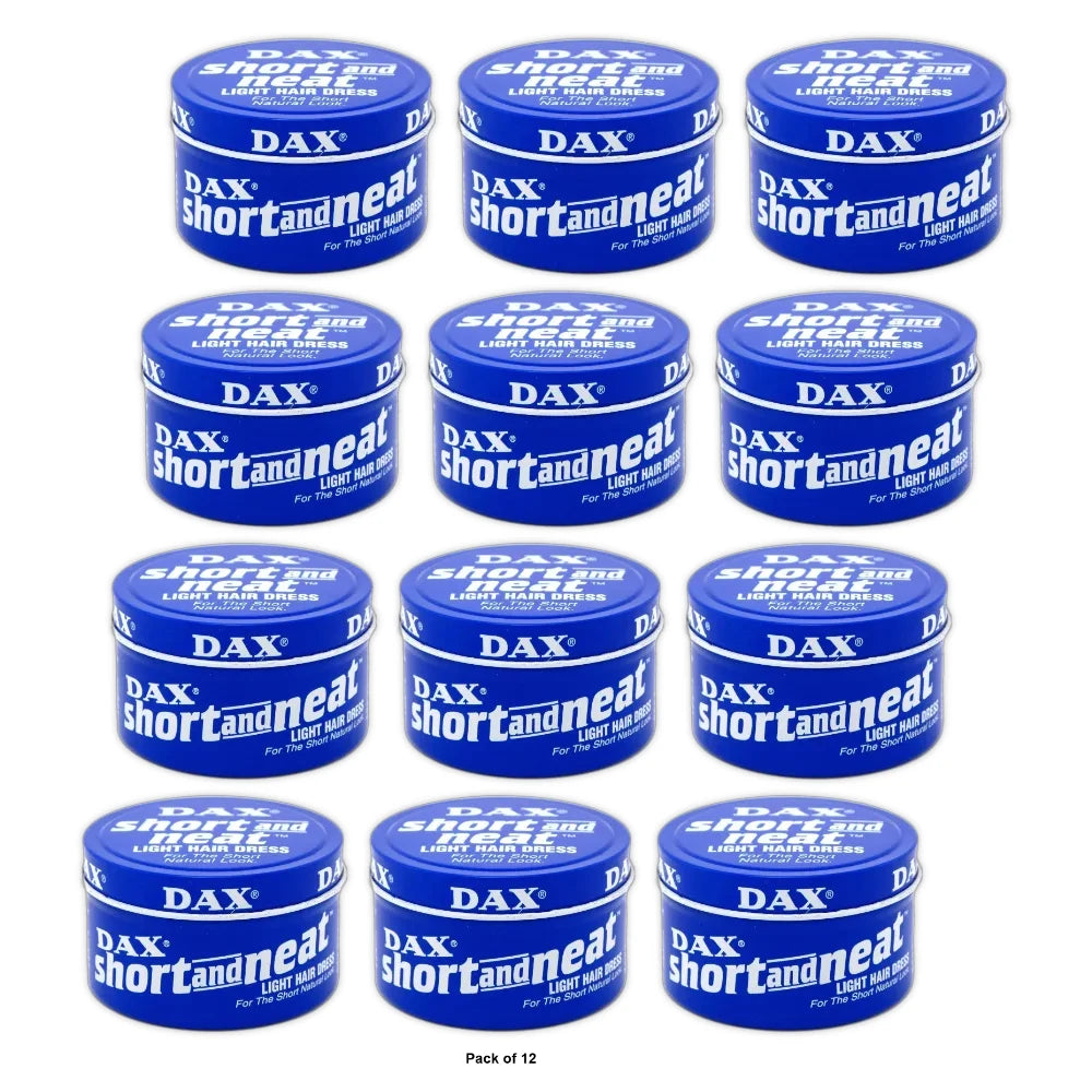 Dax Short and Neat Light Hair Dress 3.50 oz (Pack of 12)