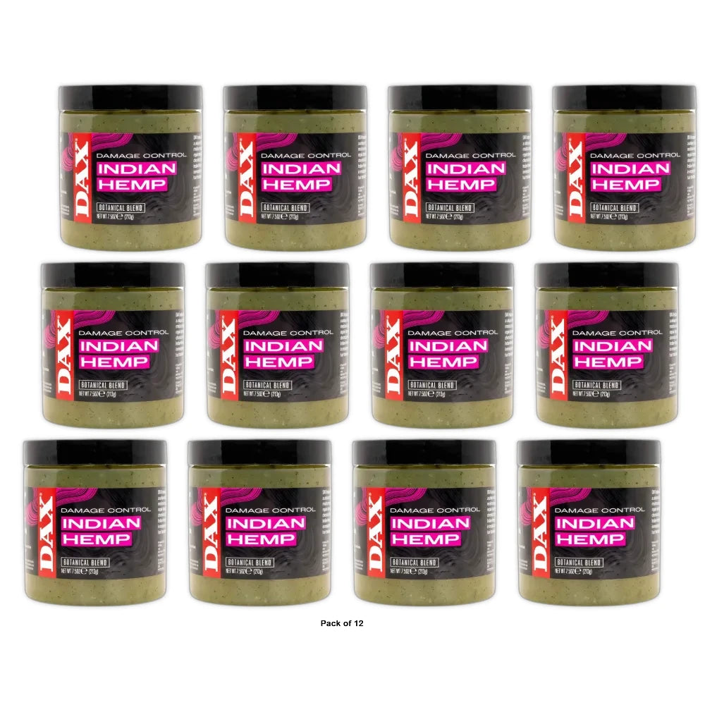 Dax Jamborandi Plus Indian Hemp Deep Conditioning Moisturizer 7.50 oz (Pack of 12)