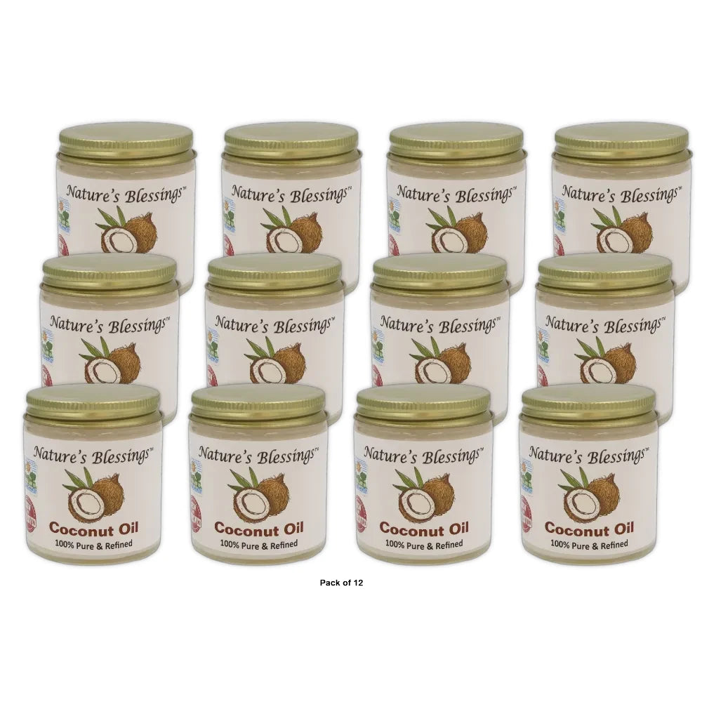 Nature s Blessings Pure Coconut Oil Pomade 3.7 Oz (Pack of 24)