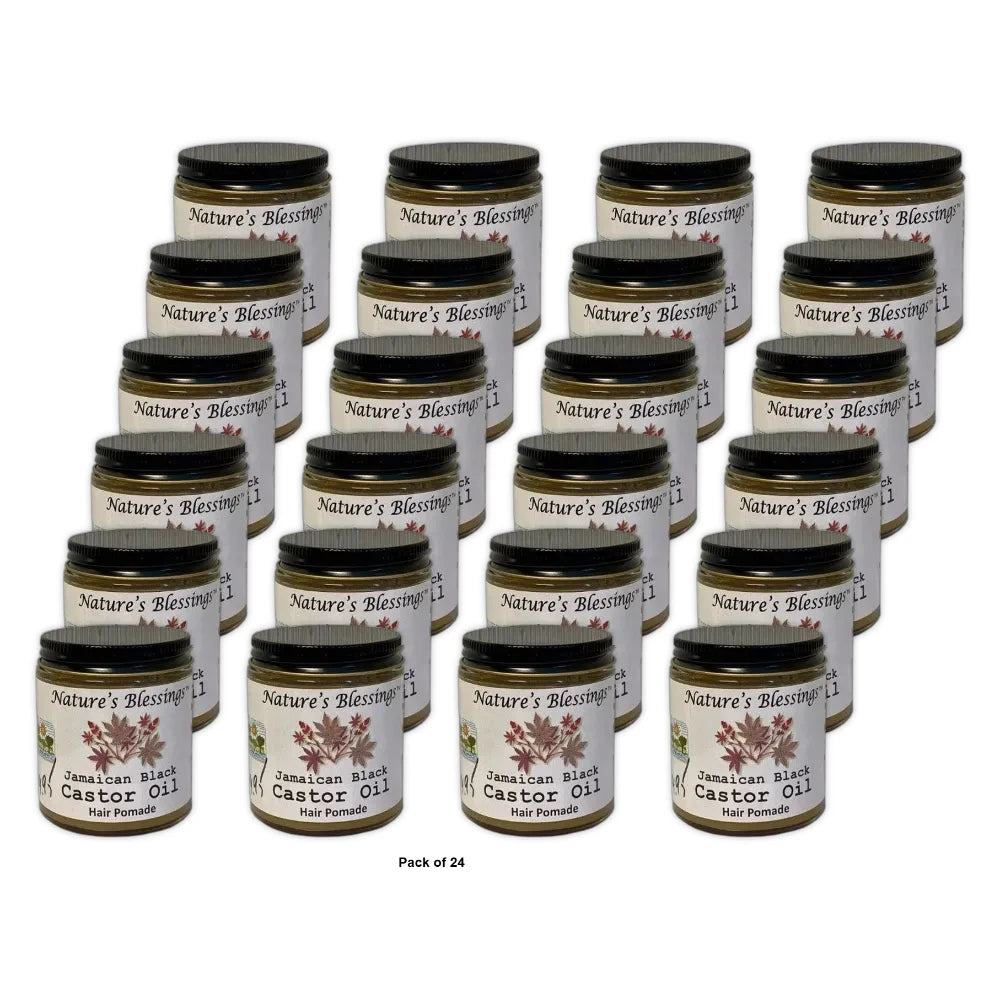 Nature s Blessing Jamaican Black Castor Oil Hair Pomade (All Natural Ingredients 3.7 Oz (Pack of 24)