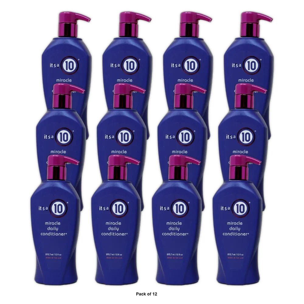 It’s a Miracle Daily Conditioner for All Hair Types 10 oz (Pack of 12)