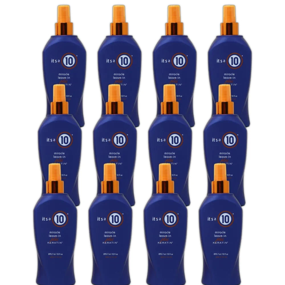 It's a Miracle Leave-in Conditioner + Keratin - 10 fl oz (Pack of 12)