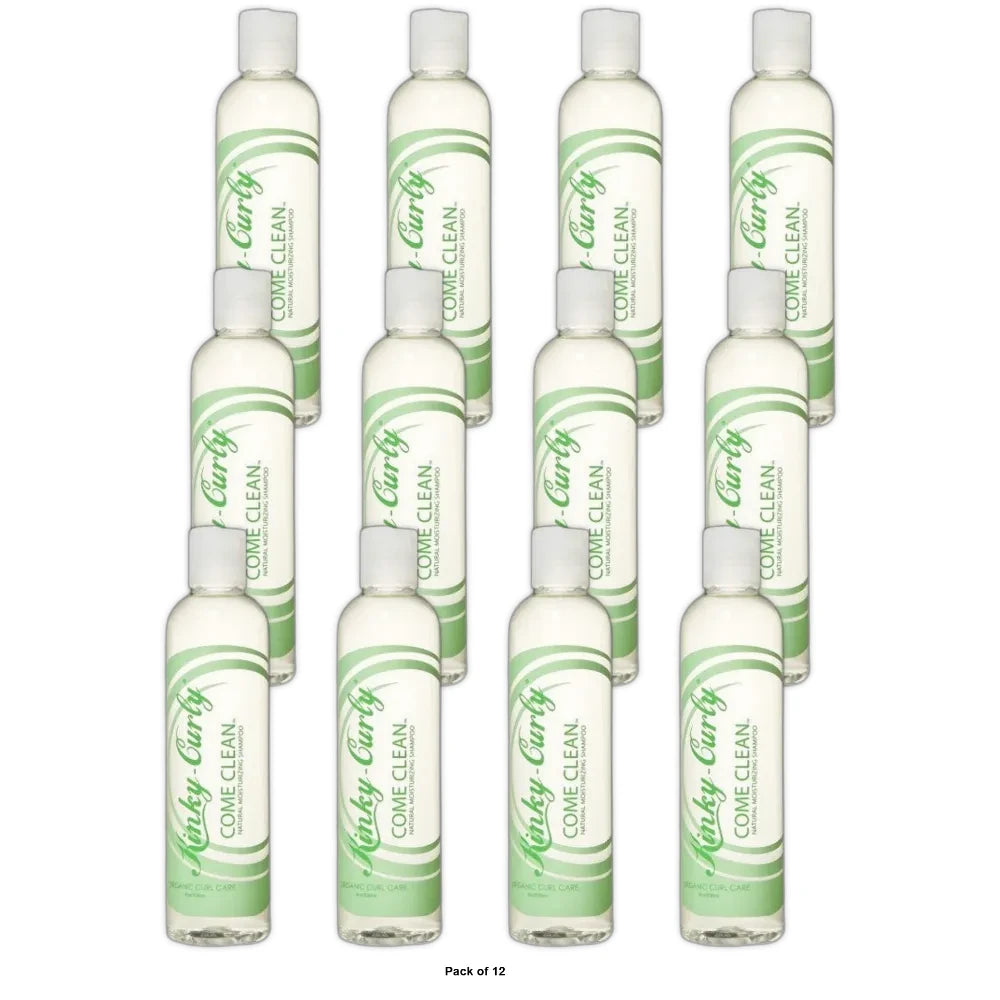 Kinky Curly Come Clean Shampoo 8 Oz (Pack of 12)