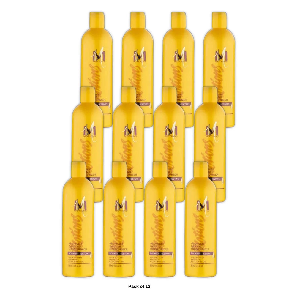 Motions Nourish & Care Weightless Daily Oil Moisturizer - 12 fl oz (Pack of 6)
