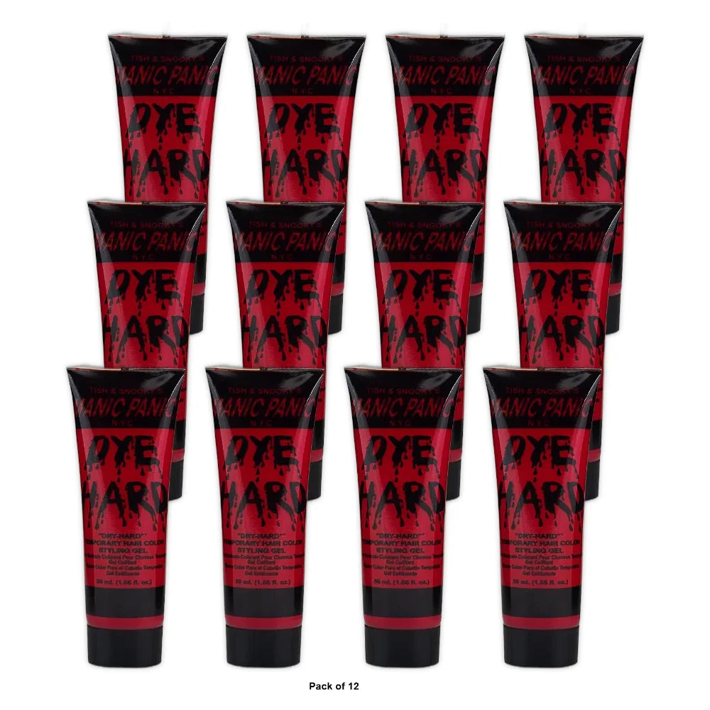 Manic Panic Vampire Red Dye Hard Gel 1.66 oz (Pack of 12)