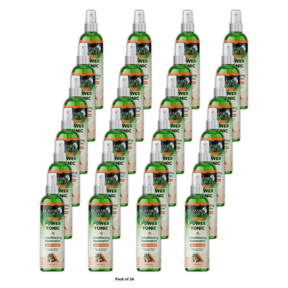 Classic Curlz Power Tonic Hair Treatment 8 fl oz (Pack of 24)