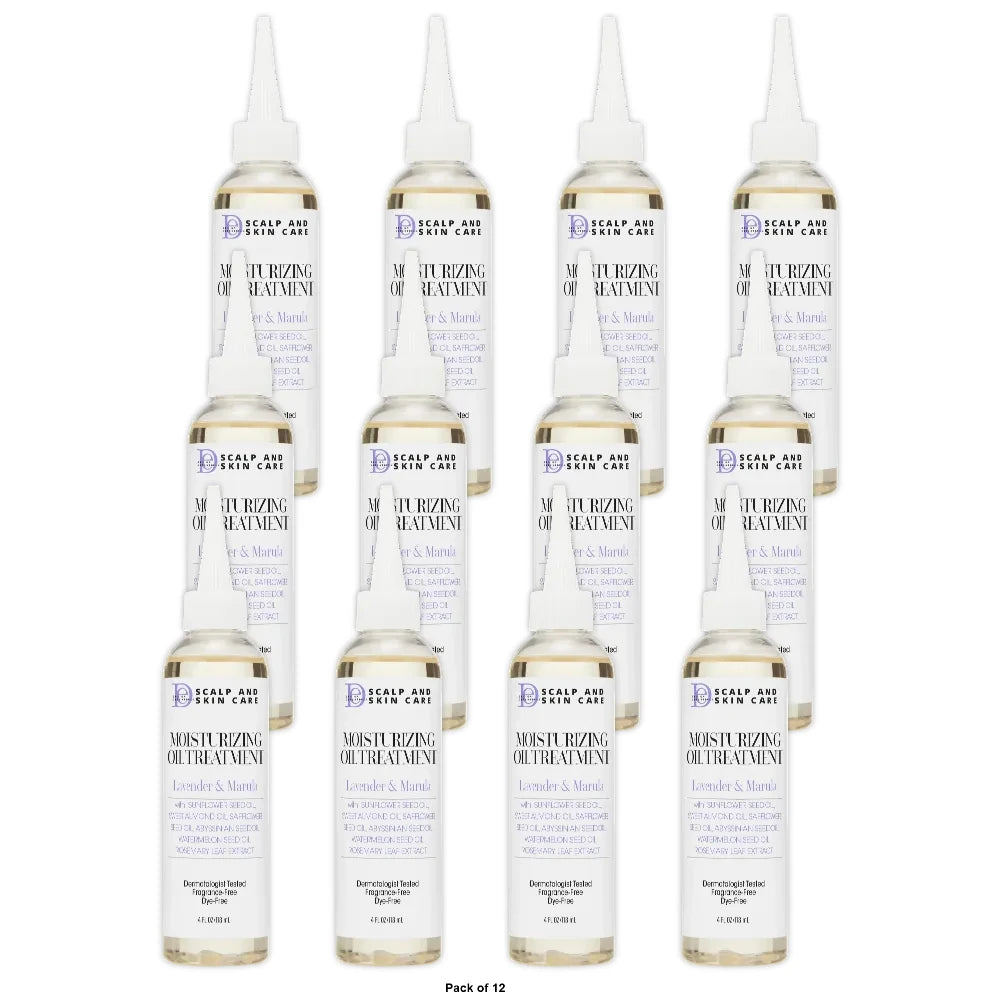 Design Essentials Lavender & Marula Oil Scalp Treatment Nourishing & Moisturizi 4. Oz (Pack of 12)