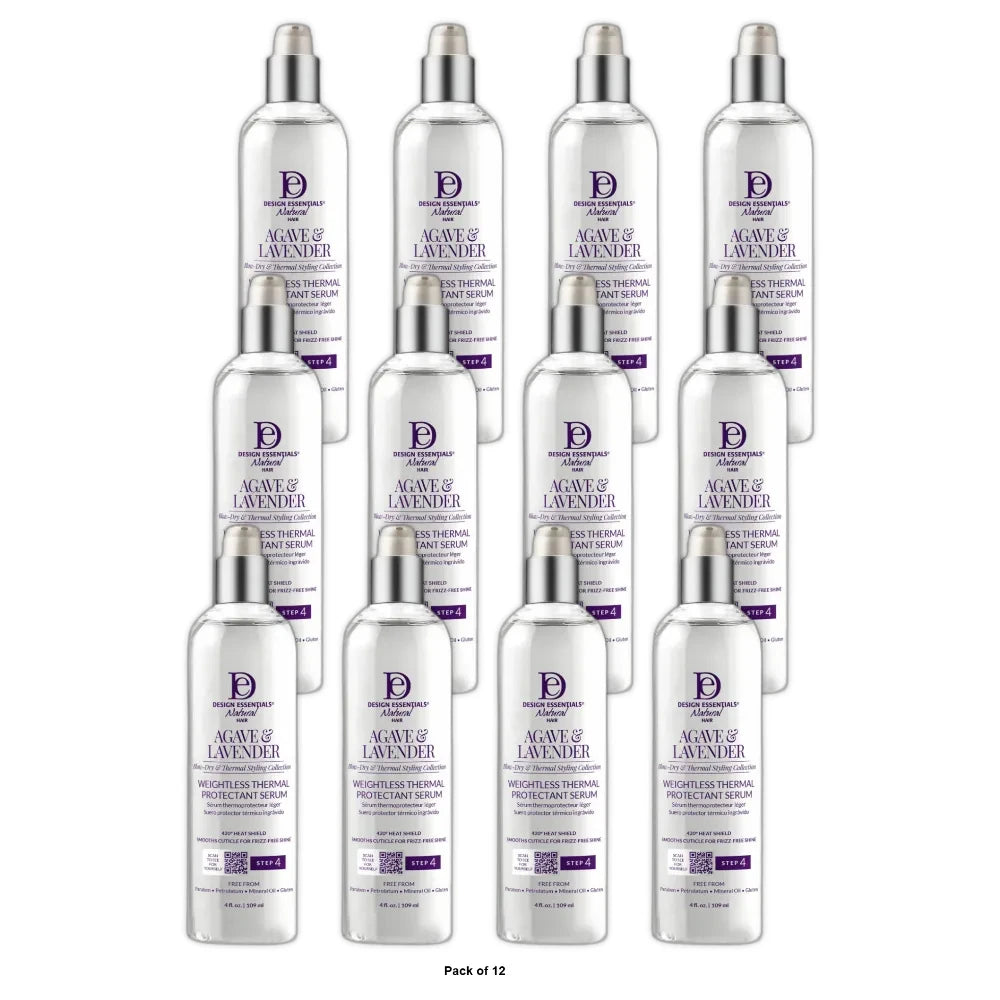 Design Essentials Natural Agave & Lavender, 4 Fl Oz (B07RC3SC1K) (Pack of 12)