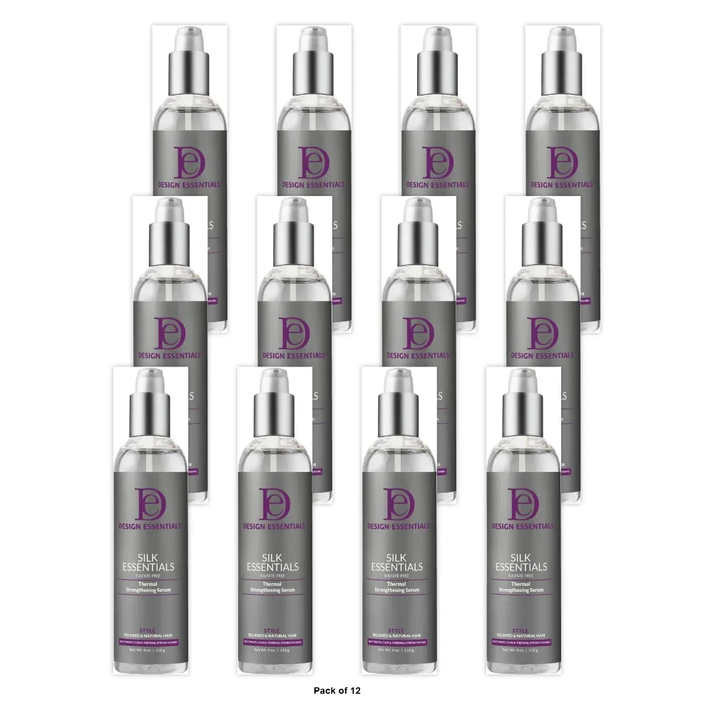 Design Essentials - Silk Essentials Thermal Strengthening Serum 4 Oz (Pack of 12)