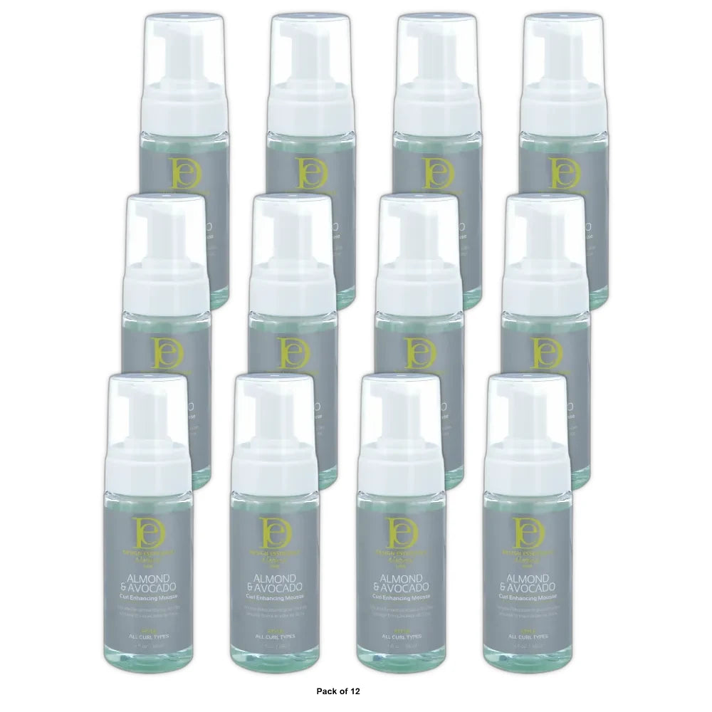 Design Essentials Almond Avocado Curl Enhancing Mousse 4oz. (Pack of 12)