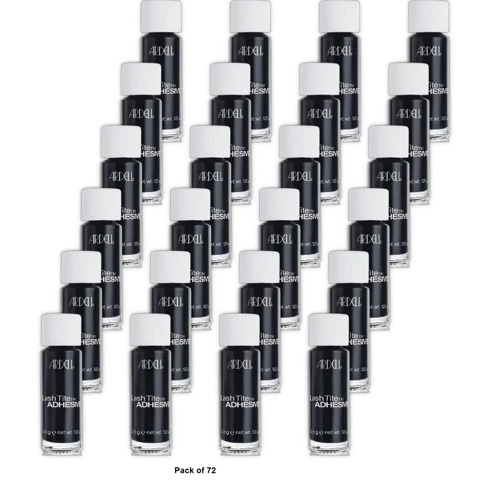 Ardell LashTite Adhesive (Clear or Dark) (Dark / 0.125 oz) (Pack of 72)
