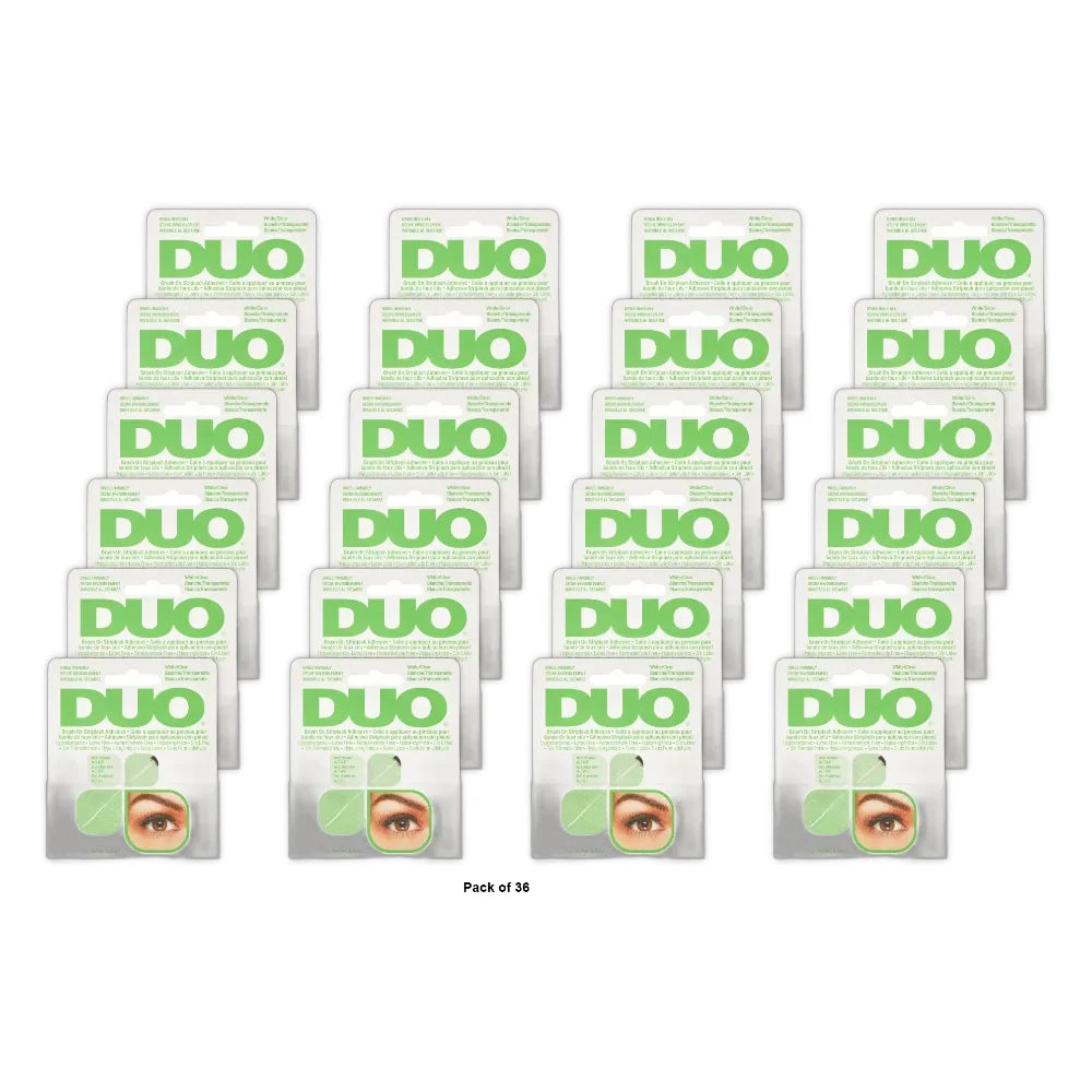 Duo Brush-On Eyelash Adhesive Glue 0.18 Oz (Pack of 36)
