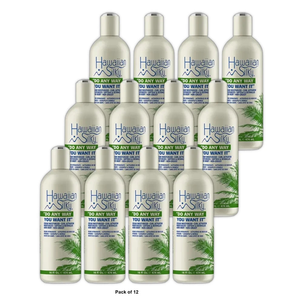 Hawaiian Silky - Do Any Way You Want It Cream Activator 16. Oz (Pack of 12)