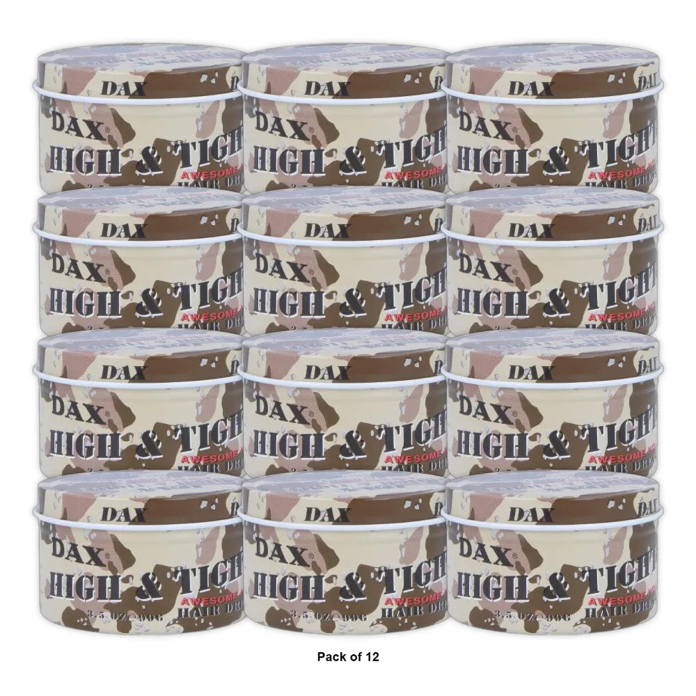 Dax High & Tight Awesome Hold Hair Dress 3.5 oz (Pack of 12)