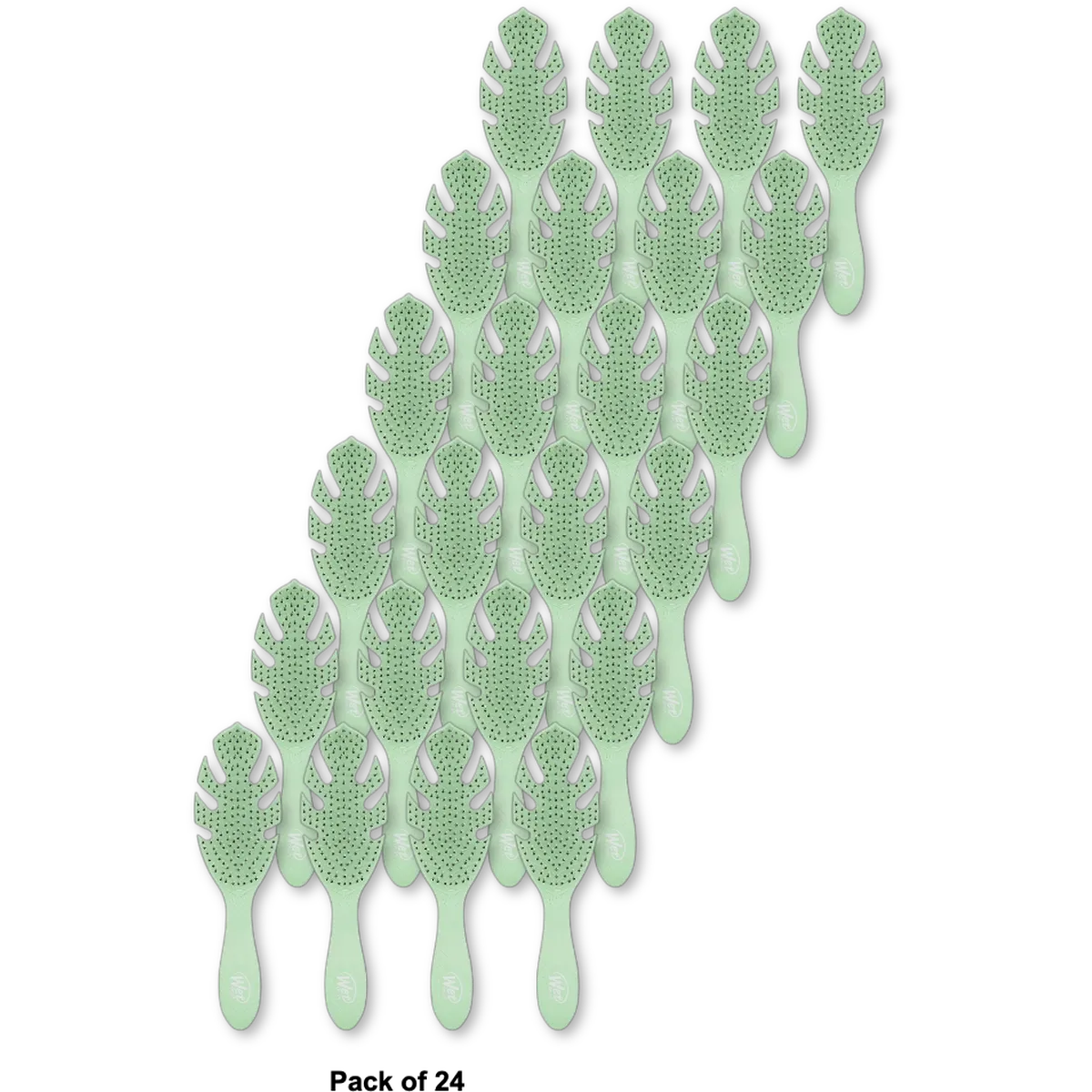 Wet Brush Go Green Hair Detangler Brush Green 4.16Oz (Pack of 24)