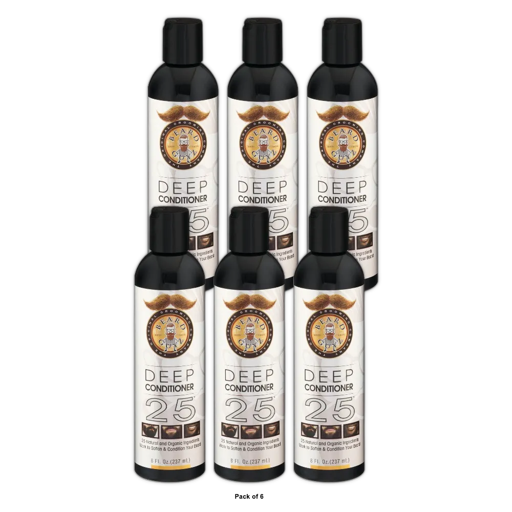 Beard Guyz Beard Conditioner with Grotein 8Oz (Pack of 6)