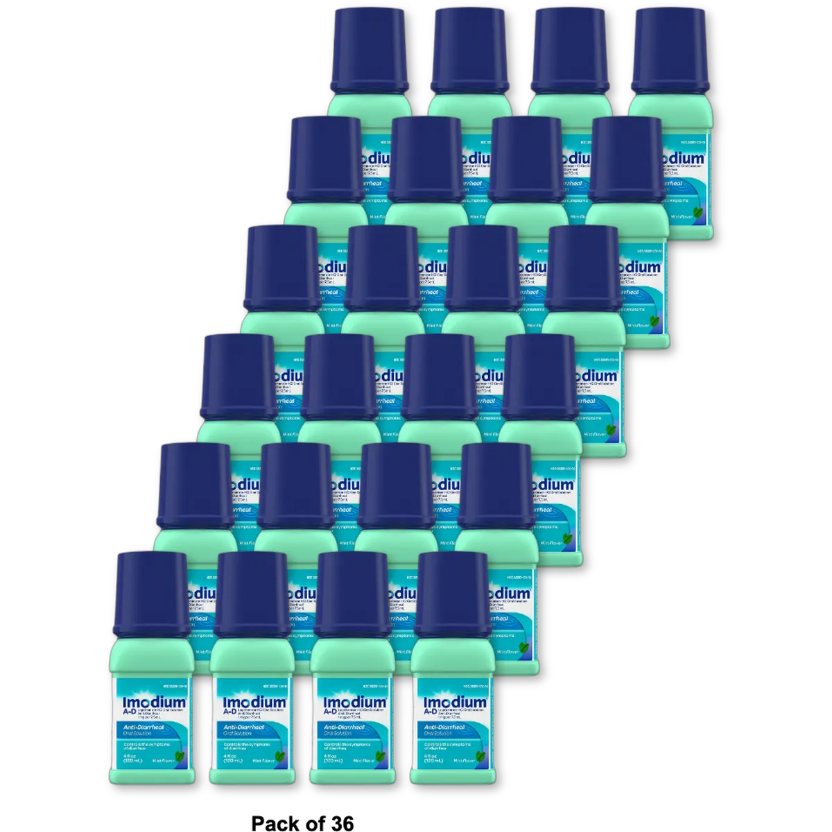 Imodium A-D Anti-Diarrheal Liquid 4Oz (Pack of 36)