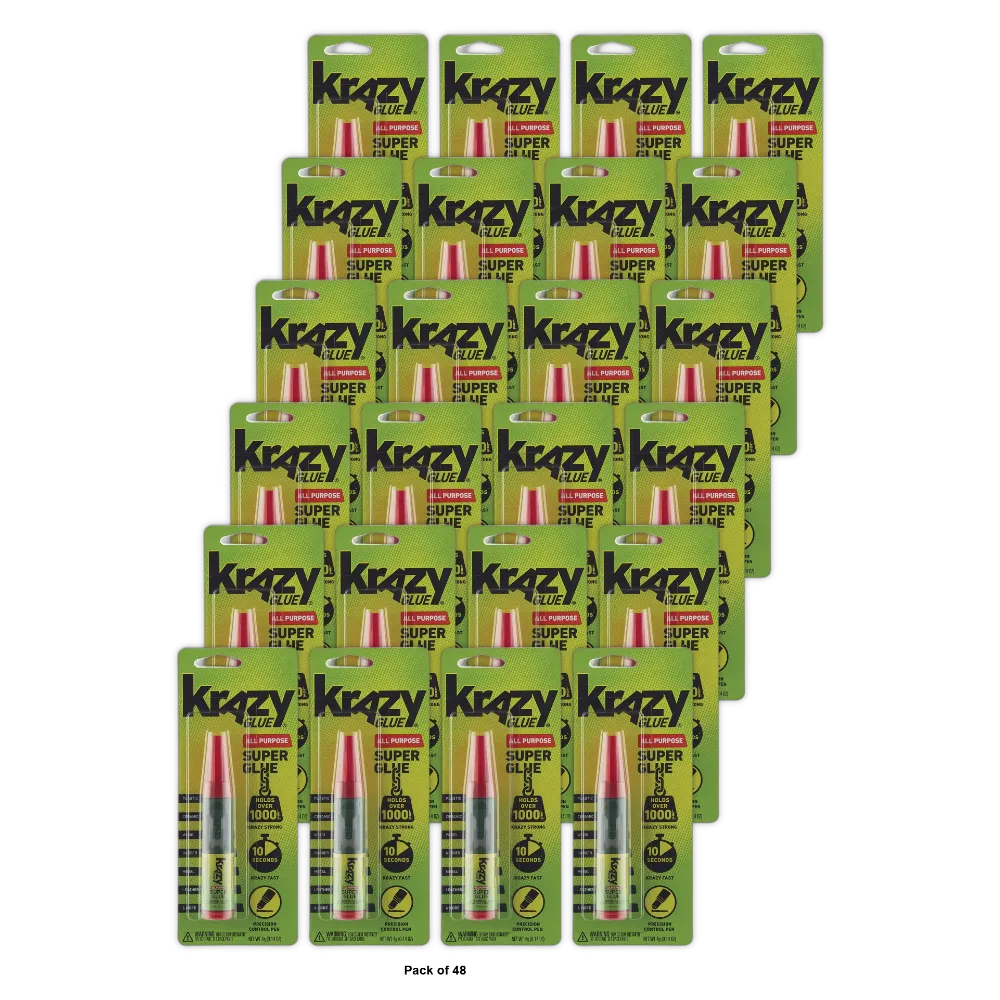 Krazy Glue All Purpose Precision Control Pen 4 Grms (Pack of 48)