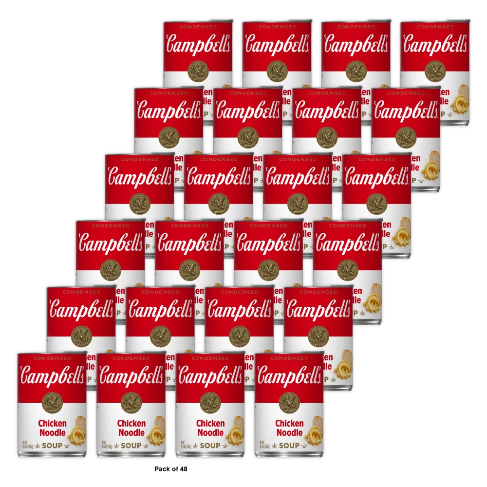 Campbell's Soup Chicken Noodle 10.75Oz (Pack of 48)