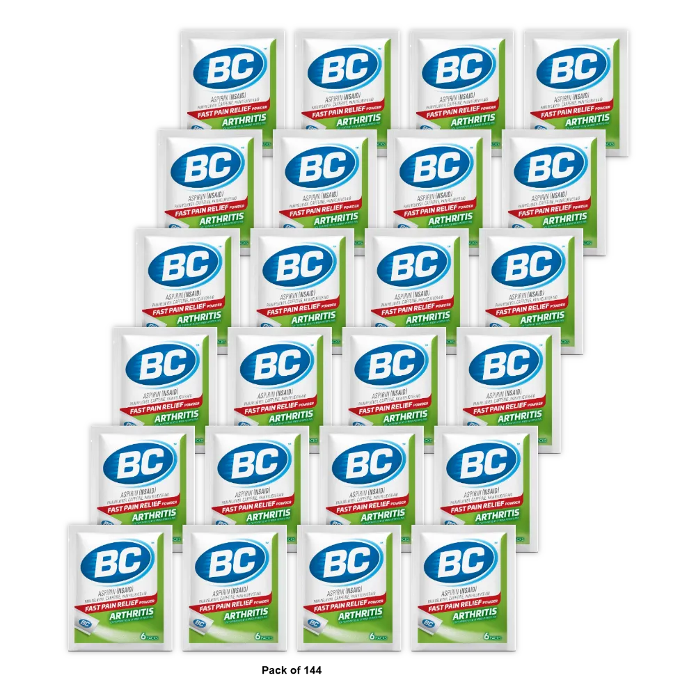 Bc Minor Arthritis Pain Relief 0.48oz (Pack of 144)
